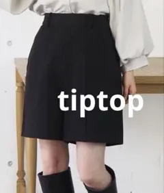 tiptopティップトップフロントタックスラックスショートパンツ/DISCOATのサムネイル