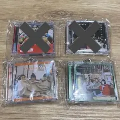 SHISHAMO ガチャ CDジャケット 3Dキーホルダー(あっちゃん) ロゴ 