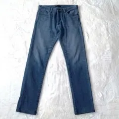 ユニクロ ヒートテックジーンズ スリムテーパード ライトブルー W31