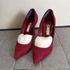 ダイアナDAIANA ヒールパンプス　ベロア