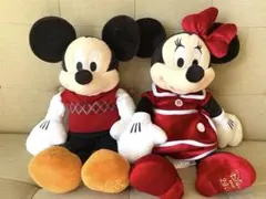 ディズニーストア限定 ミッキー ミニー　ぬいぐるみ　2014年