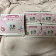 セ*チ様 サンリオ ティーポットとマグカップセット　一番くじ　キキララ
