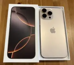 iPhone 16 Pro Max 256GB デザートチタニウム 美品
