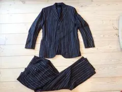 Polo Ralph Lauren 麻100％カジュアルスーツ ストライプ