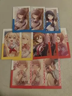 プロセカ エピカ 2B Leo/need 箔押し 星乃一歌 望月穂波 セット