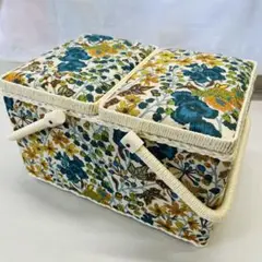 ユザワヤ リバティ ソーイングバスケット 裁縫箱