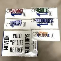 値下げ！THE FIRST クリアキーホルダーとステッカー