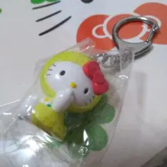 【激レア美品】HELLO KITTYフィギュアタイプ キーホルダー2002年商品