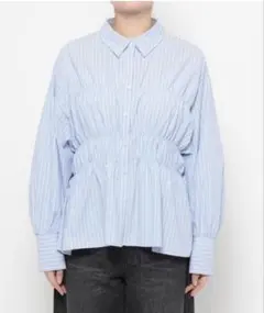 【新品】ローリーズファーム＊ストライプシャーリングシャツのサムネイル