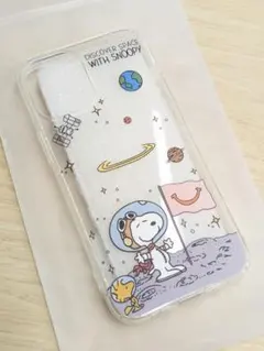 新品未使用 iPhone 12 mini ケース スヌーピー 宇宙服