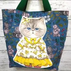 9.5号帆布 フリル肩掛大きめトート☆コヤンイサムチョン☆リトル