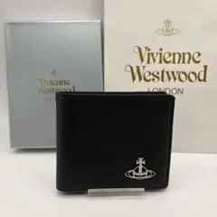 新品未使用、希少】Vivienne Westwood 二つ折り財布 ブラック - メルカリ
