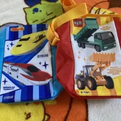 新幹線と建設車両 ショルダーバッグ