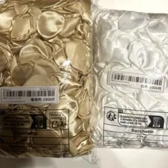 シルクローズ花びら2000枚　ホワイト&シャンパン　フラワーシャワー　結婚式