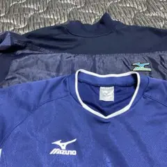 Mizuno ベースボールウェアセット 半袖ドライ✖️1 アップ用長袖✖️1