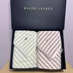 【新品】RALPH LAUREN バスタオル　2枚セット