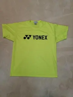 YONEX 蛍光イエロー シャツ