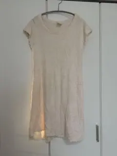 piqué ベージュ 半袖ルームウェア