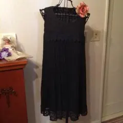 新品 ひざ丈ワンピース 11号♡デートや結婚式にも