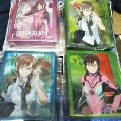 エヴァンゲリオン 真希波・マリ スリーブ4点セット未開封未使用 Amazon | きゃらスリーブコレクション マットシリーズ シン