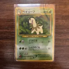 ベイリーフ プレミアムファイル PROMO 第1世代 ポケモンカード 旧裏