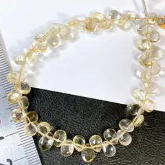 秋色＊シトリン＊ペアシェイプカットn63