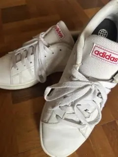 adidas スニーカー ホワイト レッドのサムネイル