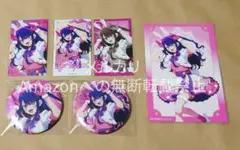 推しの子 キャラアニ バニー ジャンプフェスタ 缶バッジ カード 星野 アイ