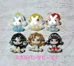 No. 1090 スカルパンダビーズ カスタムビーズ