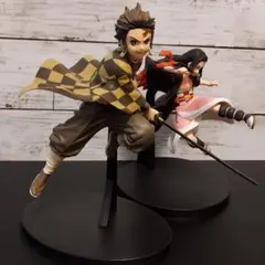 鬼滅の刃　フィギュア炭治郎、禰豆子２体セット