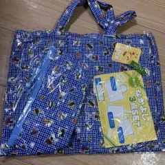 く*ん様 入園入学　キルティングバックセット　飛行機柄