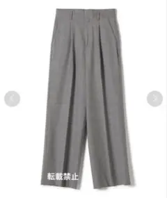 新品タグ付き☆SHIPS シップス　シャークスキンパンツ☆