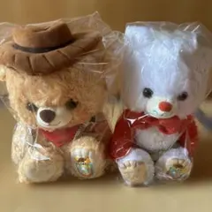 ユニベアシティ スコーン ラスク ぬいぐるみのくま3体セット - メルカリ
