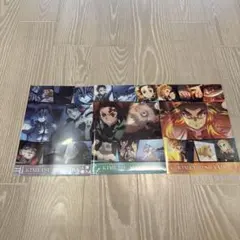 鬼滅の刃　クリアファイルセット　くら寿司