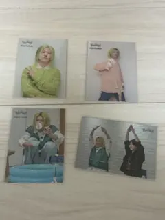 Mrs. GREEN APPLE Harmonyフォトカード藤澤涼架4枚セット‼️