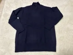 ユニクロ　タートルネックセーター