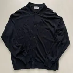 【匿名発送】ADAM ET ROPE 黒ニットシャツ