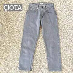 美品 CIOTA デニムパンツ グレー 13.5oz 26のサムネイル