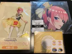 五等分の花嫁　中野一花アクリルスタンド　缶バッジ