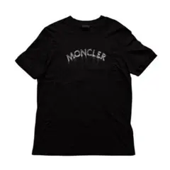 【極美品】MONCLER エンボスロゴTシャツ ブラック M