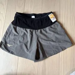 Mizuno ランニングショーツ Lサイズ グレー/ブラック
