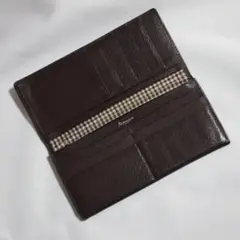 アクアスキュータム Aquascutum ブラウン 二つ折り財布のサムネイル