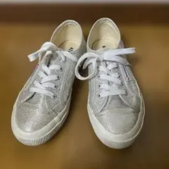 SUPERGA スニーカー シルバー ラメ★36・23cmのサムネイル