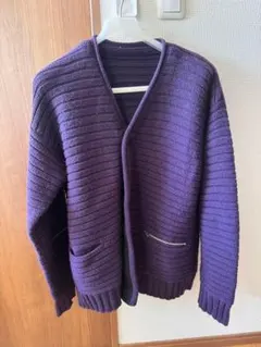 sacai カーディガン 厚手 2 ( Mサイズ ) 紫 パープルのサムネイル