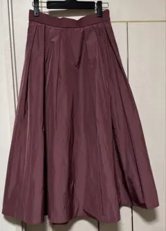 【新品】OPAQUE.CLIPロングフレアスカート　M