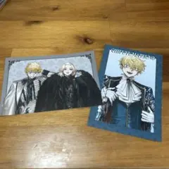 東リベ ART by AU ポストカード 松野千冬 花垣武道 佐野万次郎