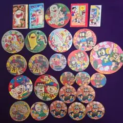 パーマンのメンコ10枚のセット／藤子不二雄プロ©️【昭和レトロ　傷多少有り】。 パーマンのメンコ10枚のセット／藤子不二雄プロ©️【昭和レトロ