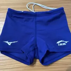 MIZUNO 競泳水着 Sサイズ ブルー I.S.S. イトマン