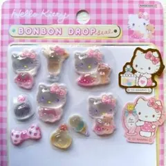 ボンボンドロップシール キティちゃん おすそわけ シール帳 シール交換 サンリオ