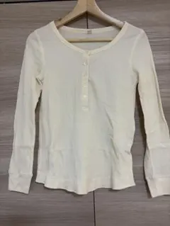 【711様専用】UNIQLO ワッフル素材ロンT Mサイズ